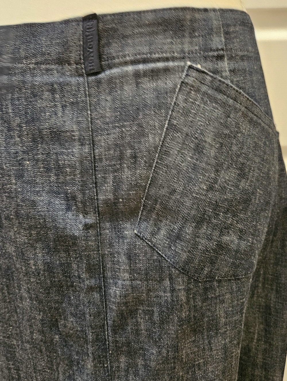Vintage Diesel Be You (K) Y2K Maxi Blue Denim Long Printed Skirt S - Picture 8 of 11